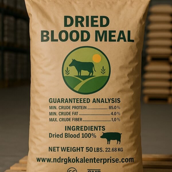 Dried Blood Meal for Animal Feed supplied in bulk by NDRG Kokal Enterprise, Malaysia