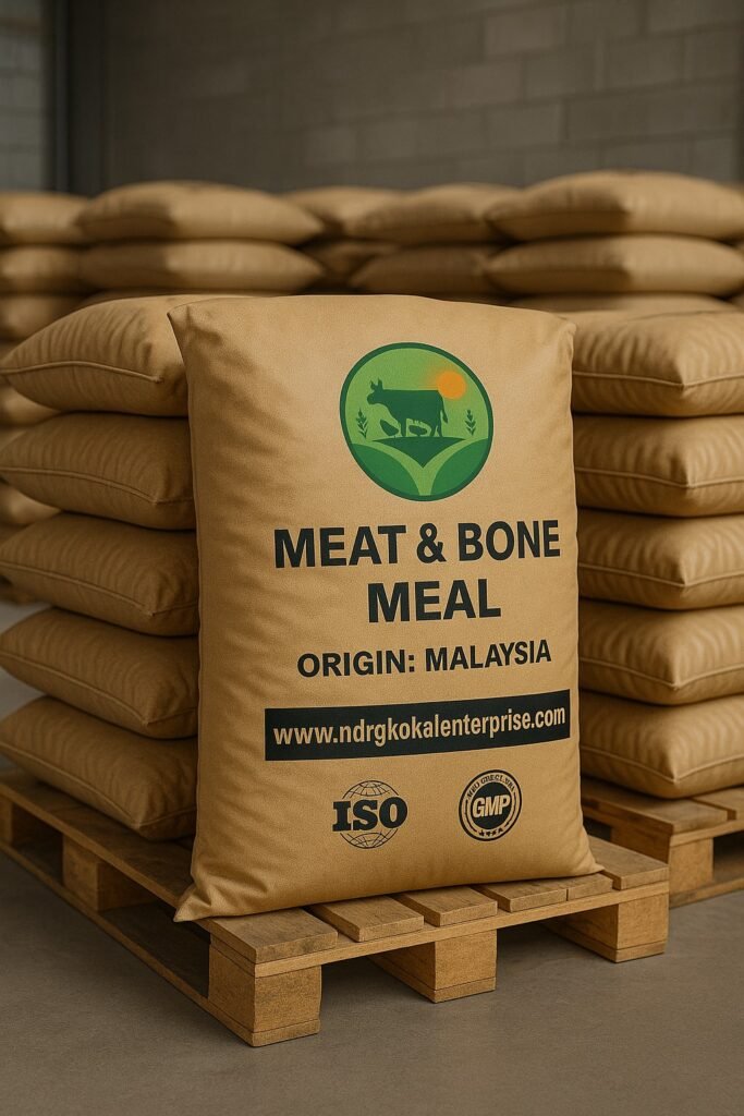 Meat and Bone Meal (50% CP) supplied in bulk by NDRG Kokal Enterprise, Malaysia