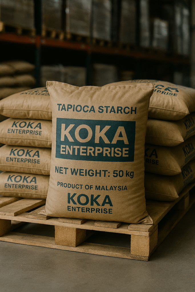 Tapioca Starch for Feed and Food Use supplied in bulk by NDRG Kokal Enterprise, Malaysia